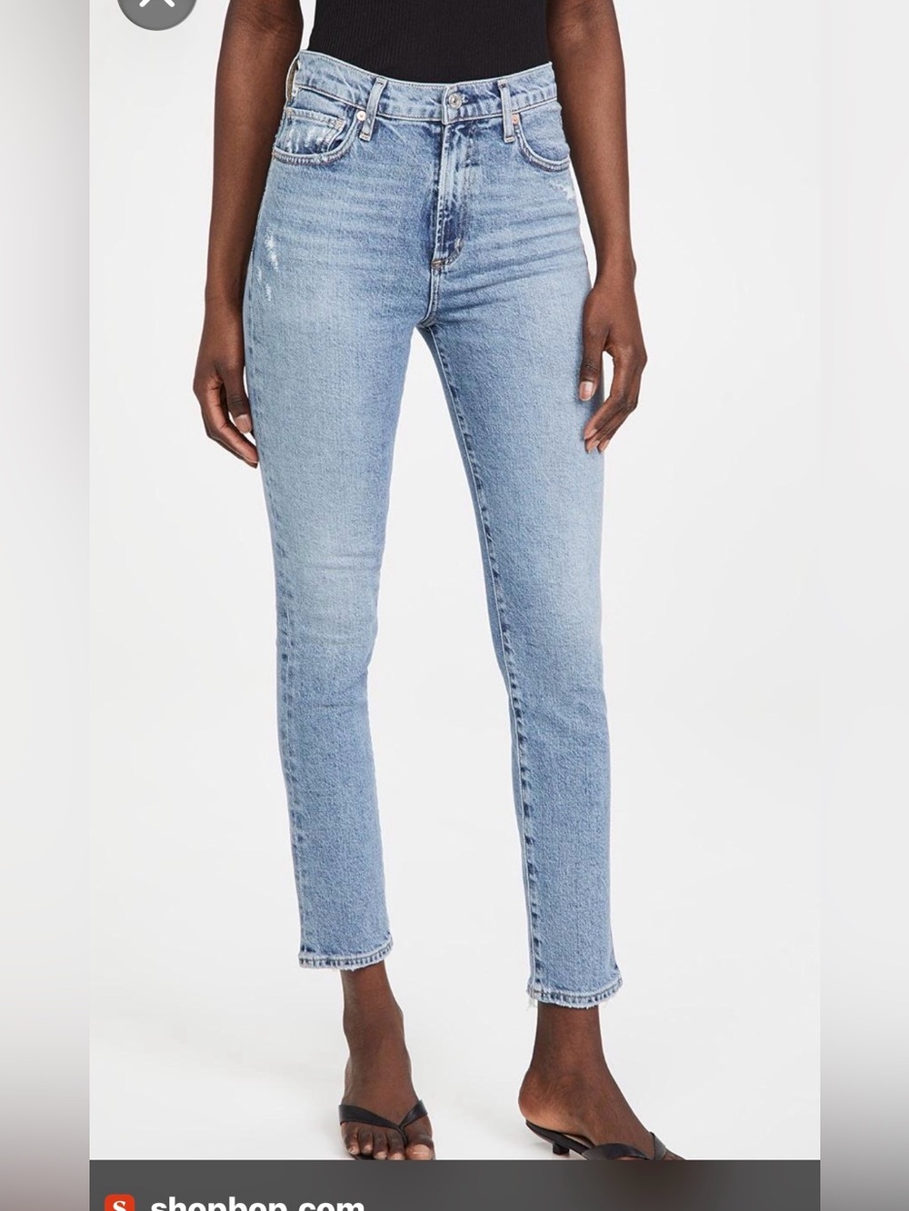 Citizens of Humanity Olivia High Rise Slim Ankle Jeans Sz 26